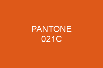 Peinture Pantone 021C