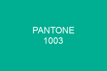 Peinture Pantone 1003