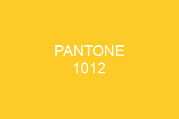 Peinture Pantone 1012