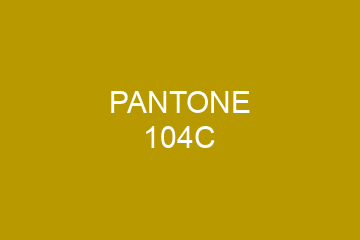 Peinture Pantone 104C