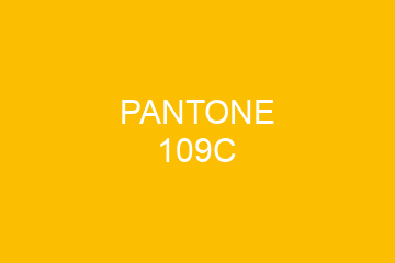 Peinture Pantone 109C