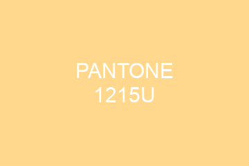 Peinture Pantone 1215U