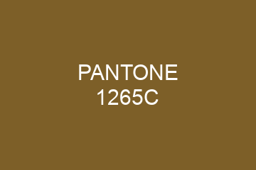 Peinture Pantone 1265C