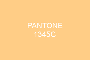 Peinture Pantone 1345C