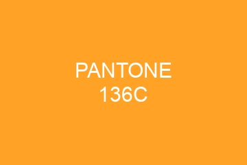 Peinture Pantone 136C