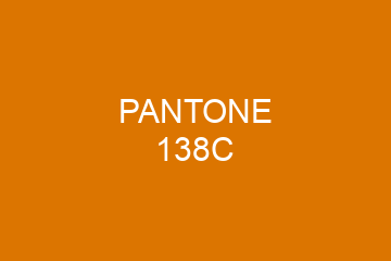 Peinture Pantone 138C