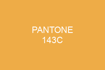 Peinture Pantone 143C