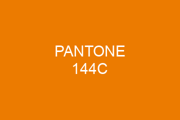 Peinture Pantone 144C