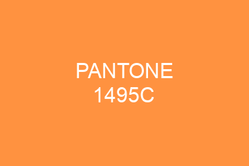 Peinture Pantone 1495C