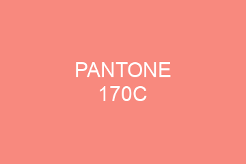 Peinture Pantone 170C