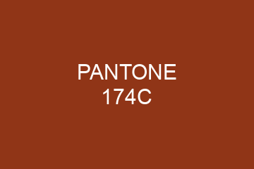 Peinture Pantone 174C