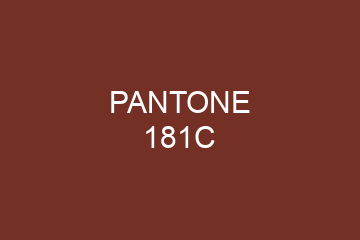 Peinture Pantone 181C