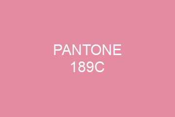 Peinture Pantone 189C