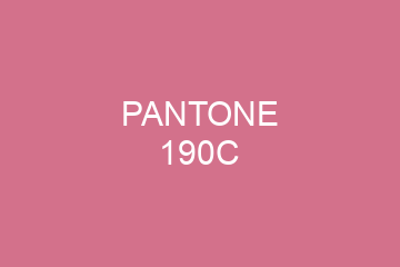 Peinture Pantone 190C