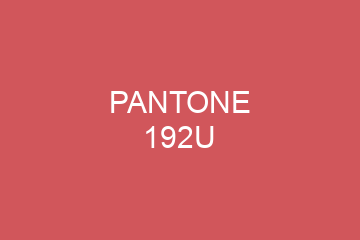 Peinture Pantone 192U