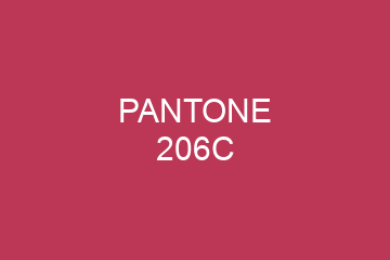 Peinture Pantone 206C