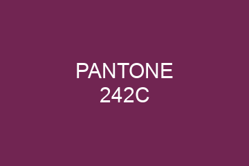 Peinture Pantone 242C