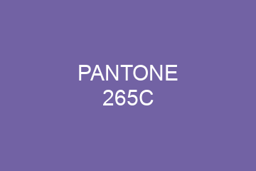 Peinture Pantone 265C