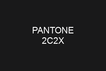 Peinture Pantone 2C2X