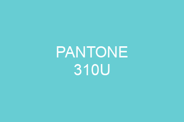 Peinture Pantone 310U