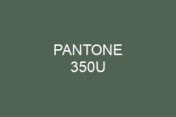 Peinture Pantone 350U