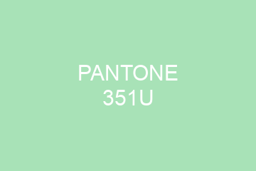 Peinture Pantone 351U