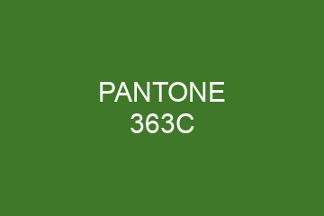 Peinture Pantone 363C