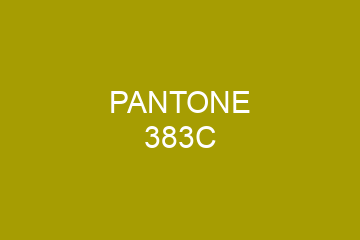 Peinture Pantone 383C