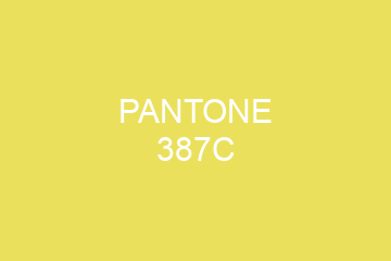 Peinture Pantone 387C