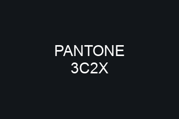 Peinture Pantone 3C2X