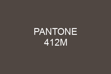 Peinture Pantone 412M