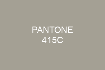 Peinture Pantone 415C