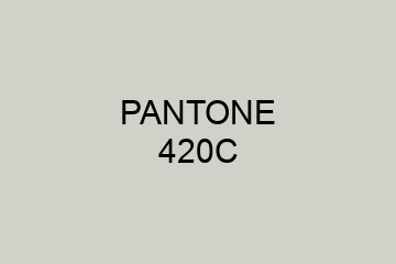 Peinture Pantone 420C