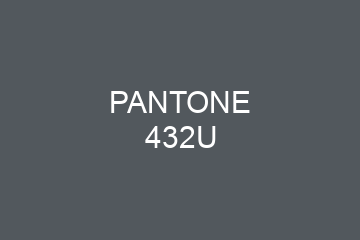 Peinture Pantone 432U