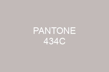 Peinture Pantone 434C