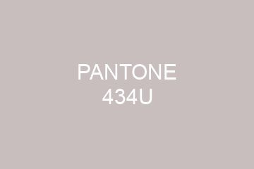 Peinture Pantone 434U