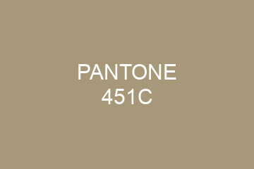 Peinture Pantone 451C