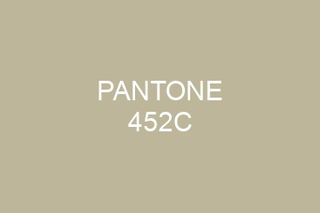 Peinture Pantone 452C