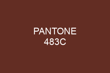 Peinture Pantone 483C