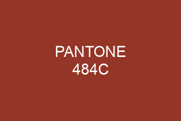 Peinture Pantone 484C