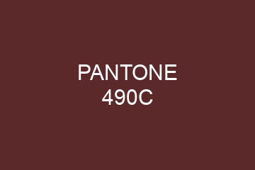 Peinture Pantone 490C