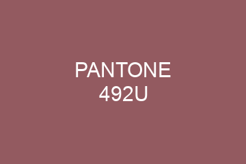 Peinture Pantone 492U