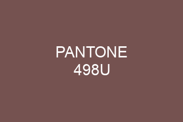 Peinture Pantone 498U