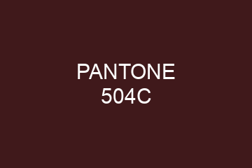 Peinture Pantone 504C