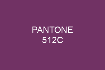 Peinture Pantone 512C