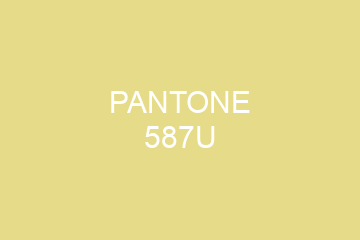 Peinture Pantone 587U