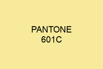 Peinture Pantone 601C