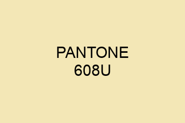 Peinture Pantone 608U