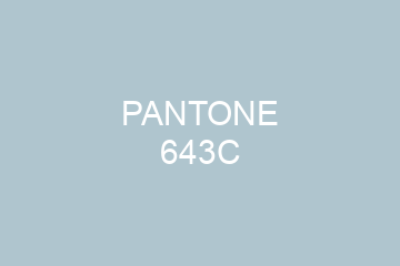 Peinture Pantone 643C