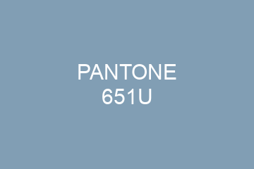 Peinture Pantone 651U